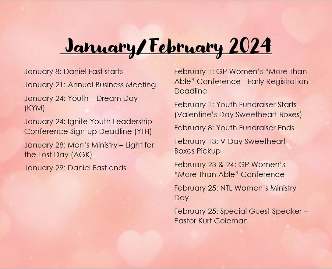 month event jan-feb 24